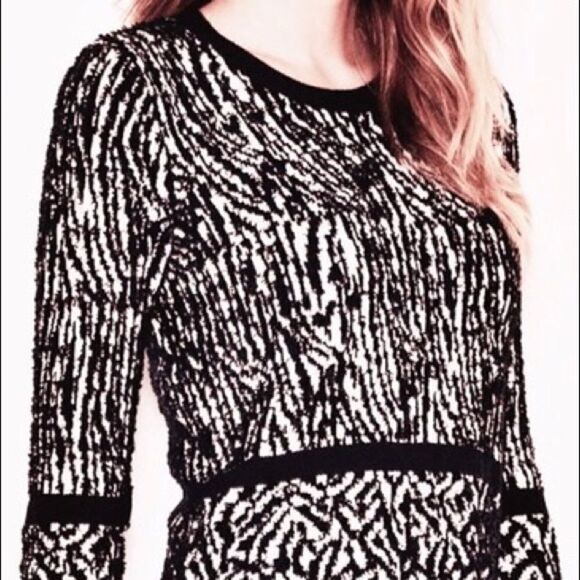 RACHEL ROY b&w eyelash sweater - Picture 13 of 13